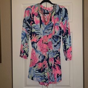 Lilly Pulitzer romper. Xs